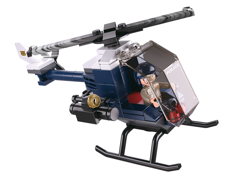 M38-B0638B Sluban Politiehelicopter